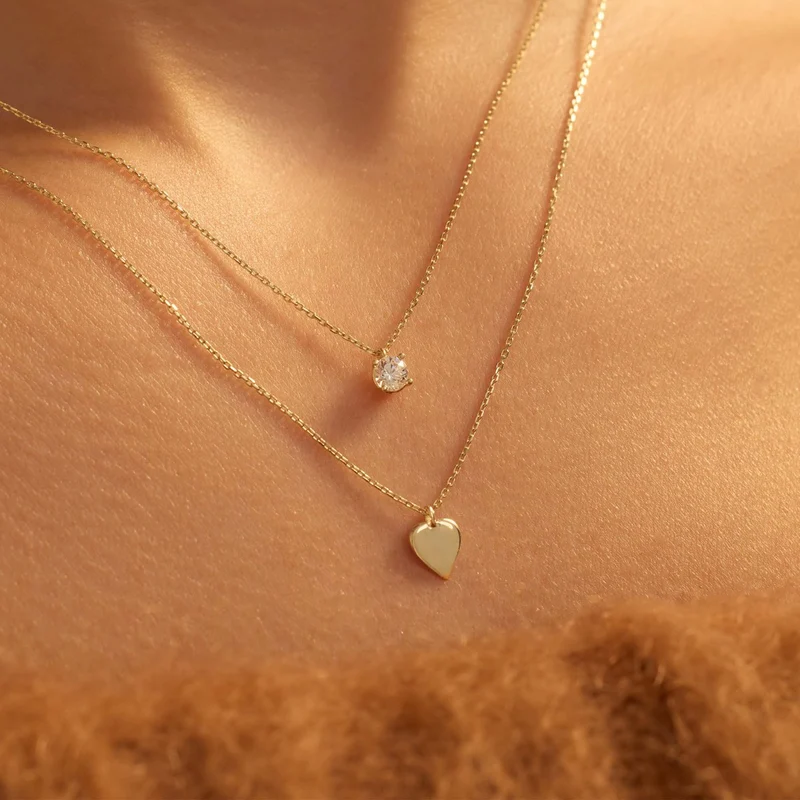 Beloro Jewels Monte Napoleone Stella 9 Karaat Ketting BO340044