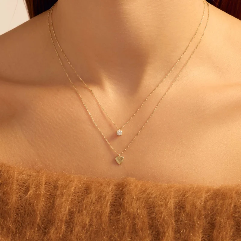 Beloro Jewels Monte Napoleone Stella 9 Karaat Ketting BO340044