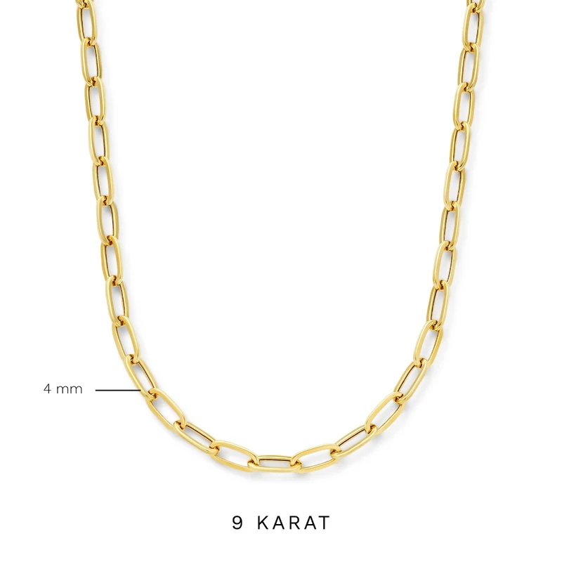 Beloro Jewels Della Spiga Elisa 9 Karaat Ketting BO340040