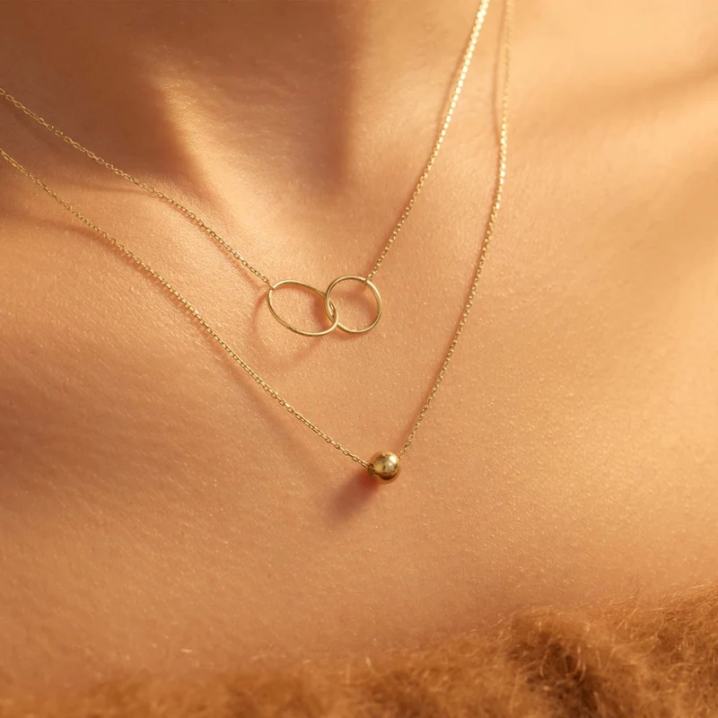 Beloro Jewels La Rinascente Assane 9 Karaat Ketting BO340045