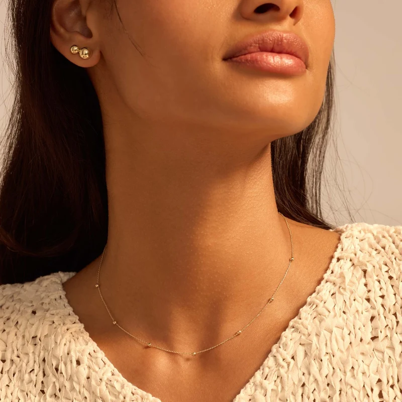 Beloro Jewels Della Spiga Dani 9 karaat Ketting BO340041