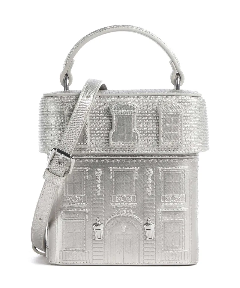 Karl Lagerfeld K/Rue St Guillaume Bandolera silver