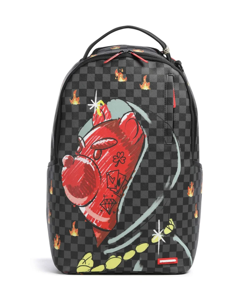 Sprayground Diablo Sketchy Hoodie Mochila multicolour