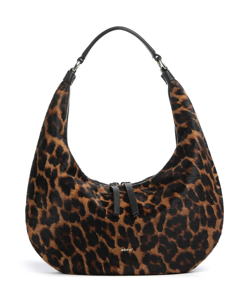 Abro Animal Printed Nana Small Bolso de hobo leo