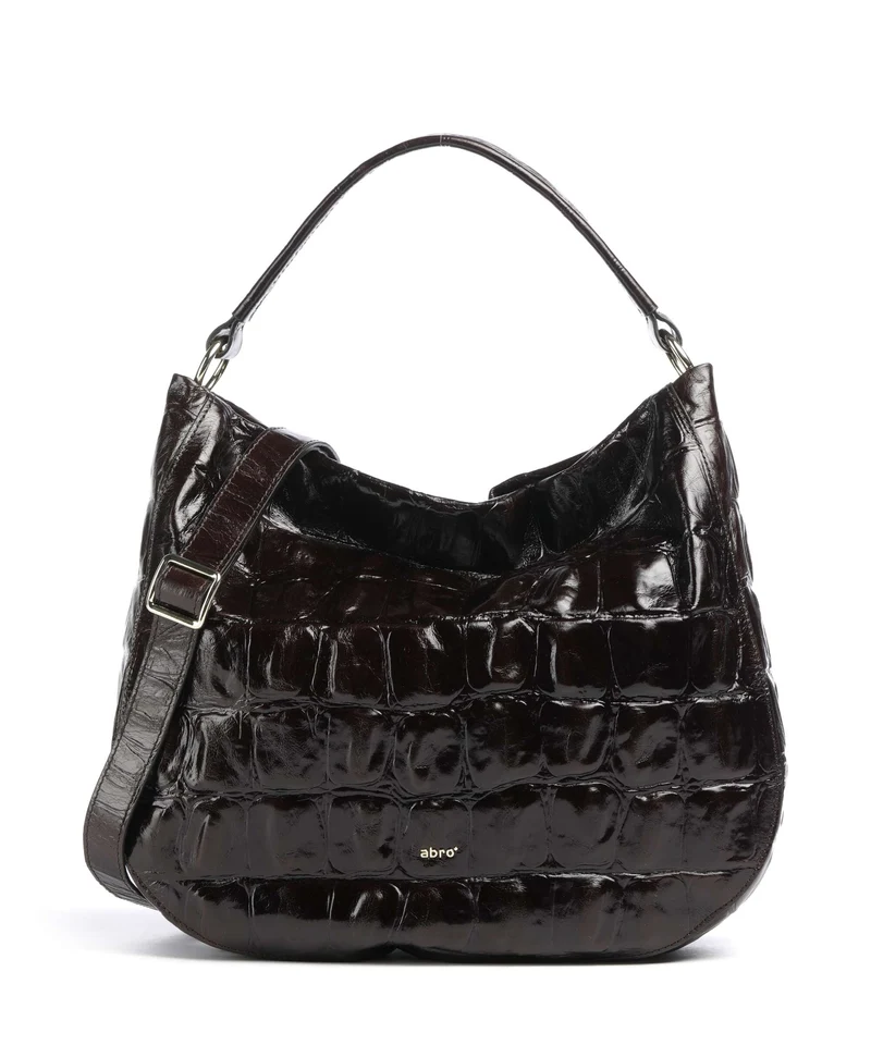 Abro Maxxi Cocco Mia Bolso de hobo dark brown