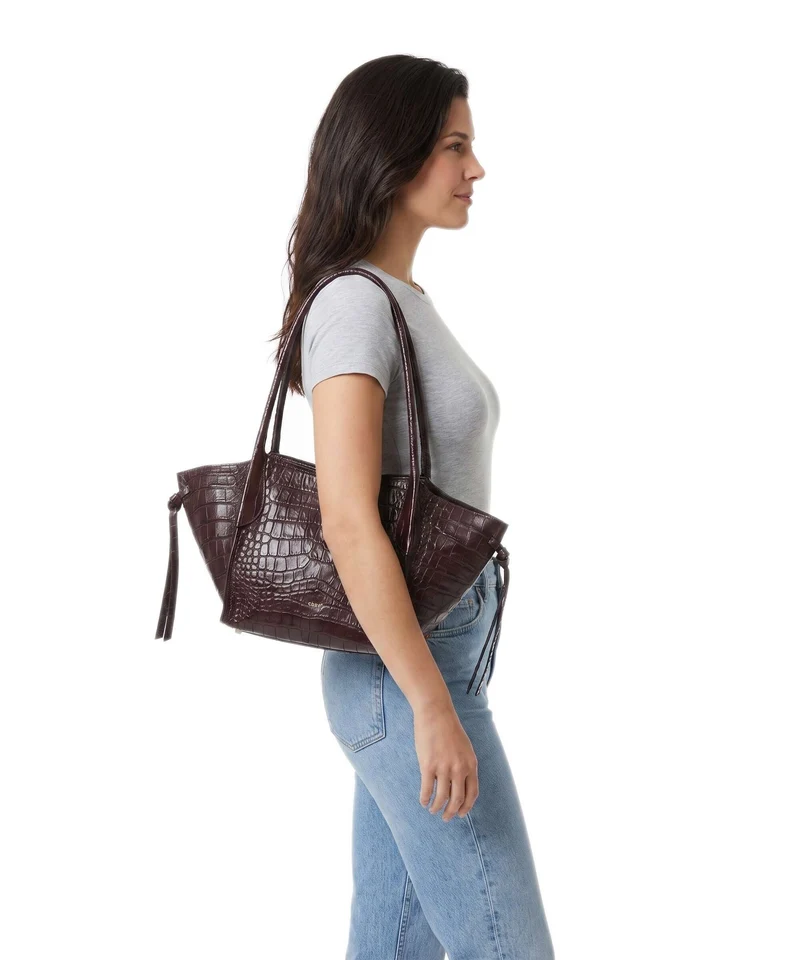 Abro Cocco Mondial Vibe Small Bolso de hombro burgundy