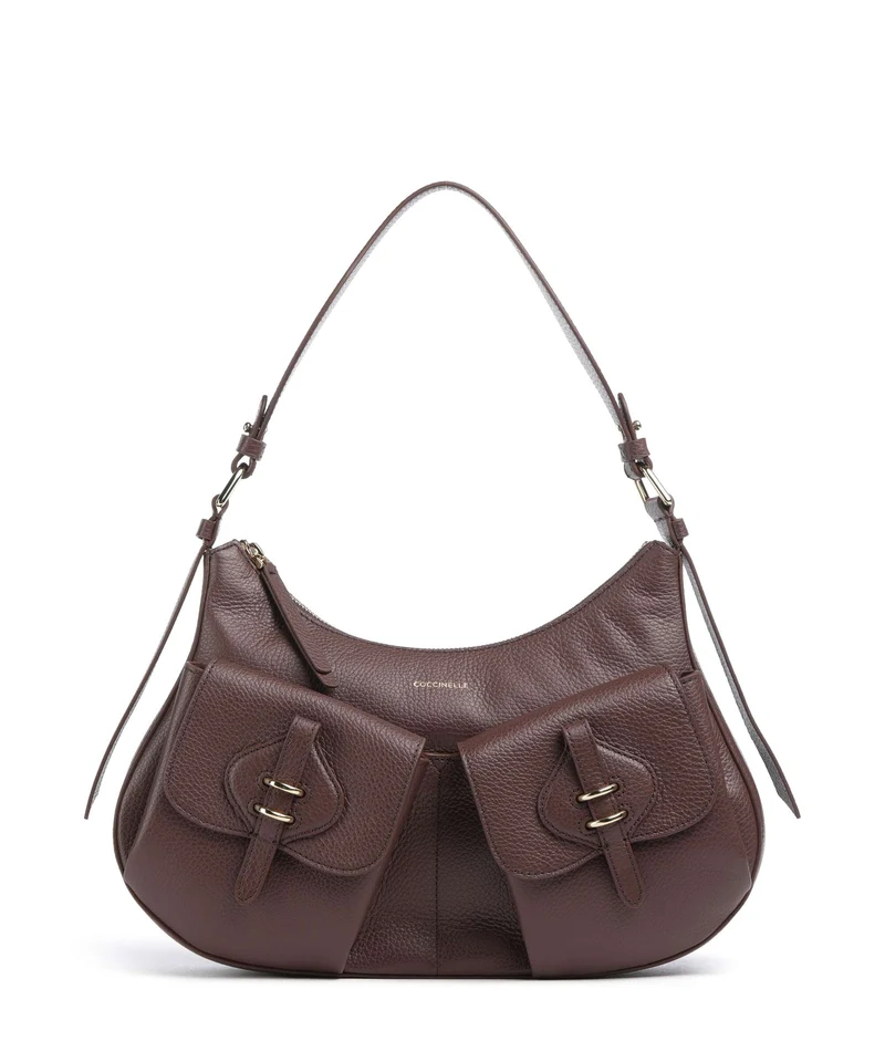 Coccinelle Mavery Pocket Bolso de hobo berry
