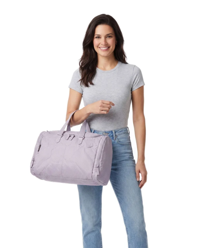 Mandarina Duck Revival 2.0 Bolsa de fin de semana frosty lilac