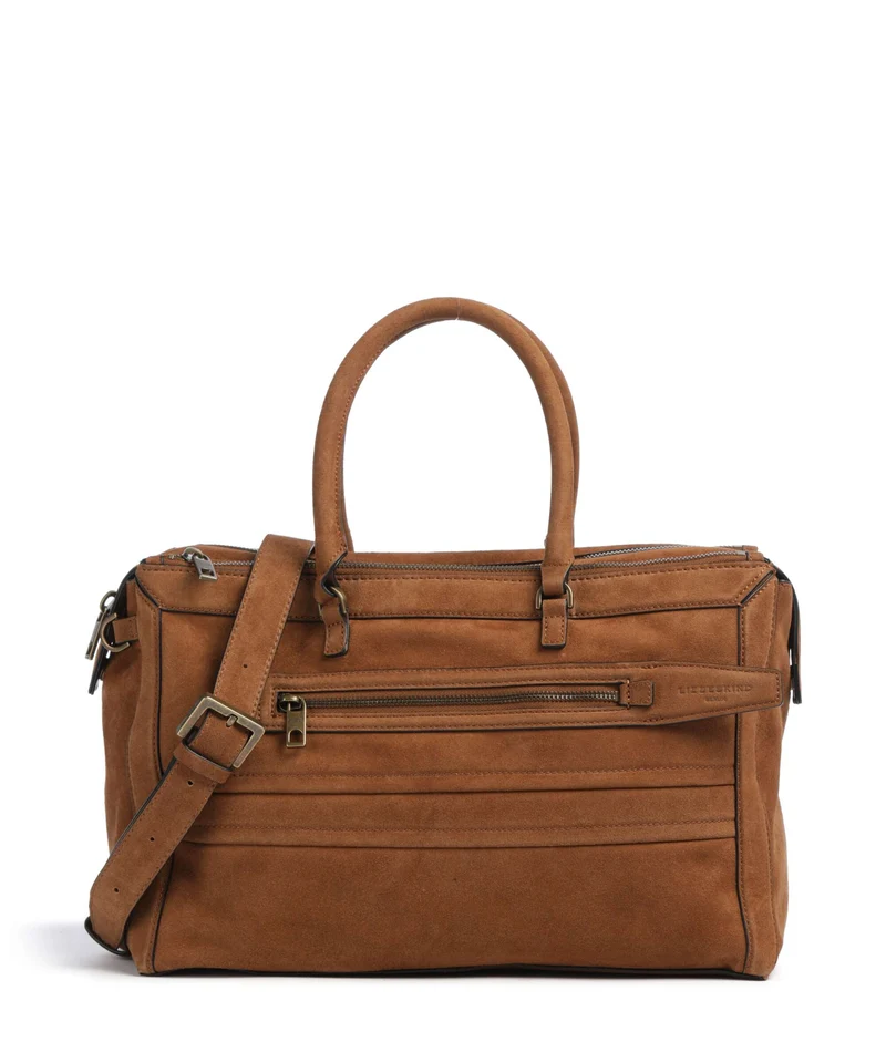 Liebeskind Delia Suede M Bolso de mano brown