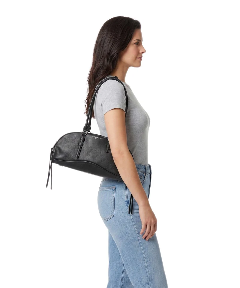 Liebeskind Capri Cow Naturale M Bolso de hombro black