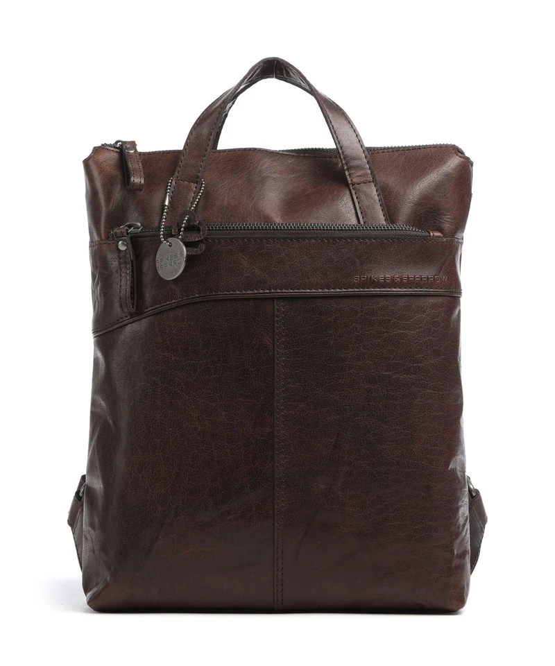 Spikes & Sparrow Bronco Claudia Mochila dark brown