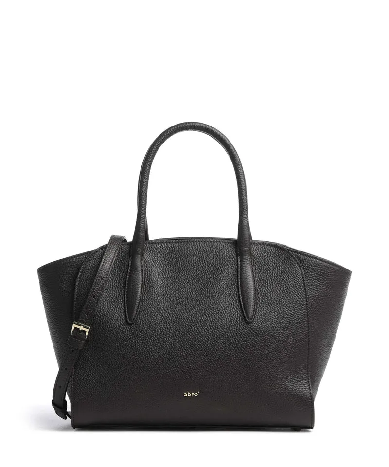 Abro Agave Blossom Small Bolso de mano dark brown