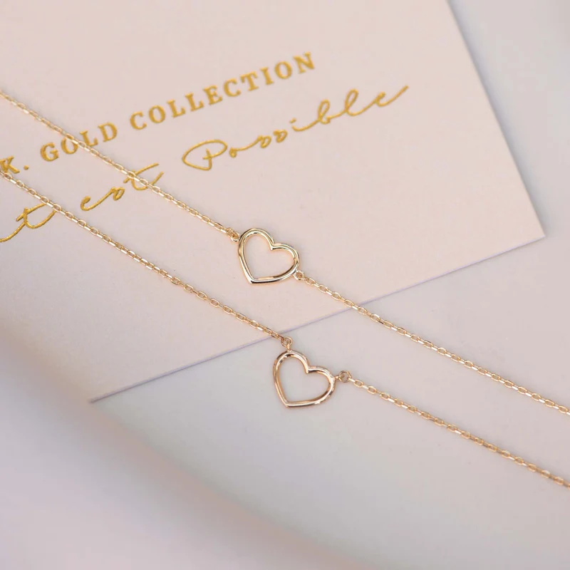 Isabel Bernard Belleville Amore 14 Karaat Gouden Collier IB340138 (Lengte: 40.00-44.00 cm)