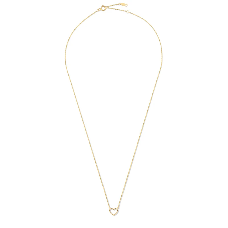 Isabel Bernard Belleville Amore 14 Karaat Gouden Collier IB340138 (Lengte: 40.00-44.00 cm)