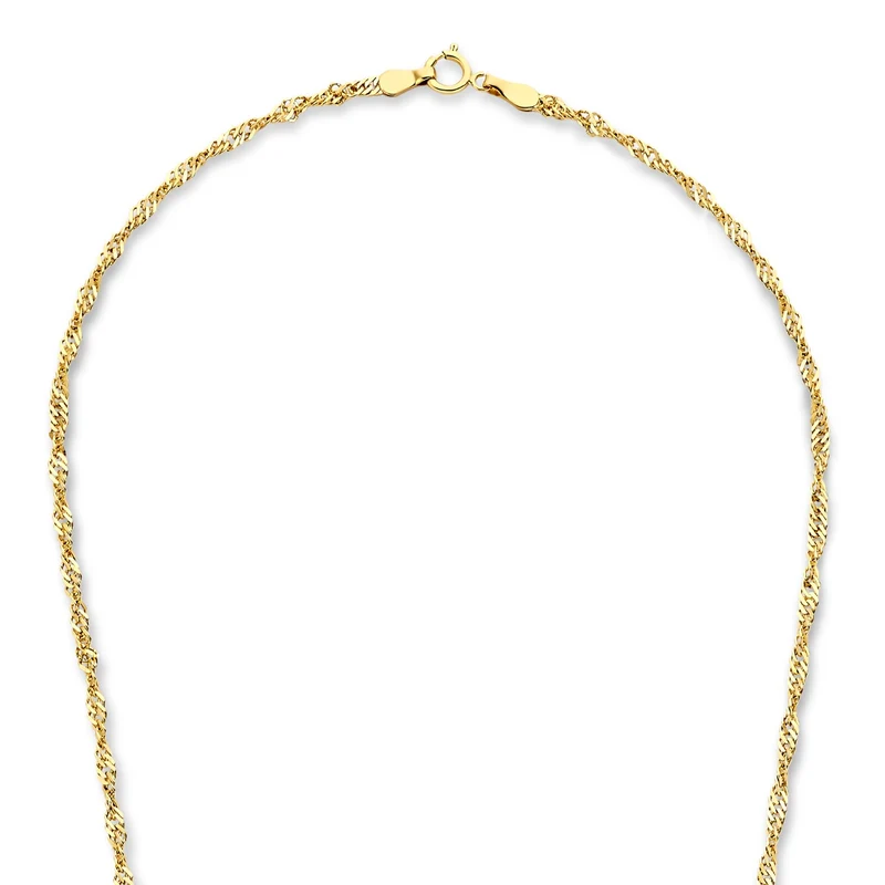 Isabel Bernard Rivoli Lilou 14 karaat gouden ketting IB340113
