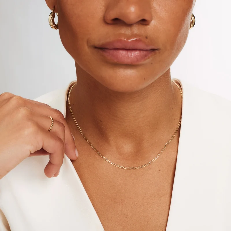 Isabel Bernard Rivoli Nina 14 karaat gouden ketting IB340112