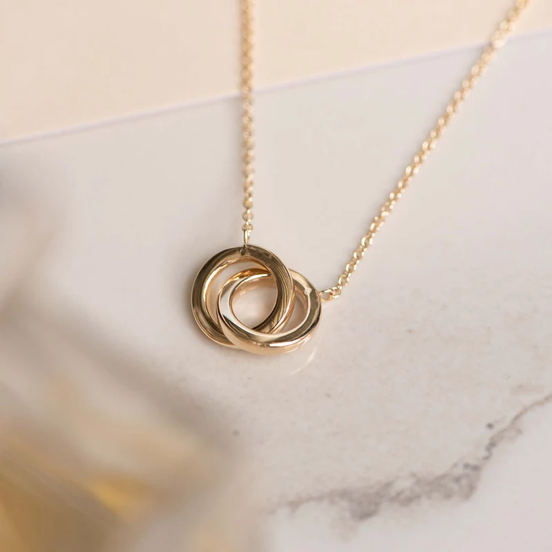 Isabel Bernard 14 Karaat Gouden Le Marais Zoé Ketting IB340131 (Lengte: 40.00-44.00 cm)