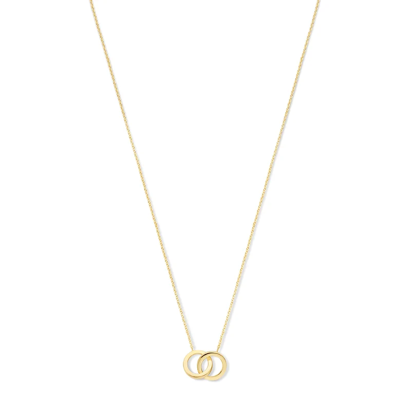 Isabel Bernard 14 Karaat Gouden Le Marais Zoé Ketting IB340131 (Lengte: 40.00-44.00 cm)