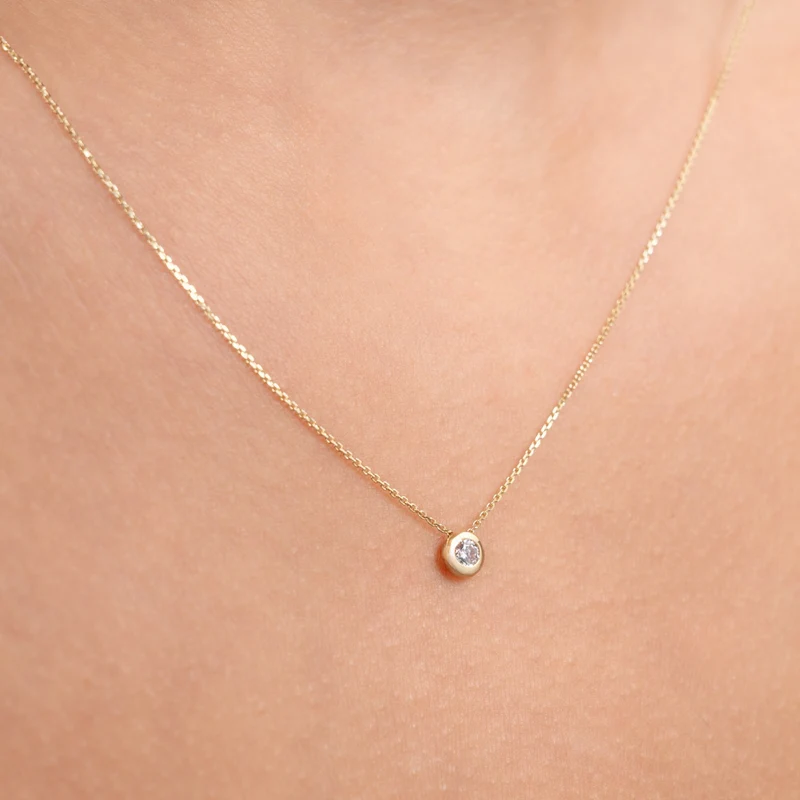 Isabel Bernard Rivoli Aélys 14 Karaat Gouden Ketting IB340137 (Lengte: 40.00-42.00 cm)