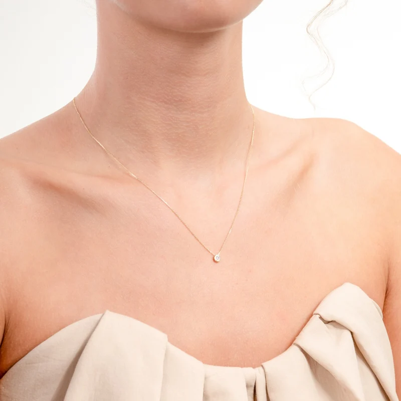 Isabel Bernard Rivoli Aélys 14 Karaat Gouden Ketting IB340137 (Lengte: 40.00-42.00 cm)