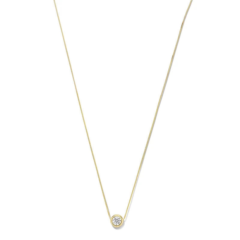 Isabel Bernard Rivoli Aélys 14 Karaat Gouden Ketting IB340137 (Lengte: 40.00-42.00 cm)