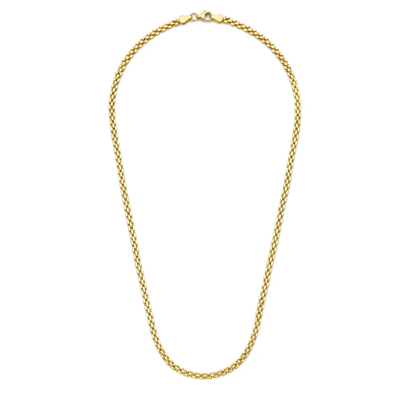 Isabel Bernard Aidee Rosine 14 Karaat Gouden Schakelketting IB340164
