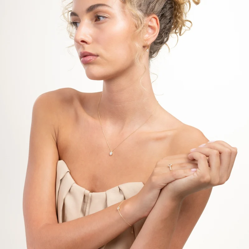 Isabel Bernard Le Marais Sophie 14 Karaat Gouden Ketting IB340173