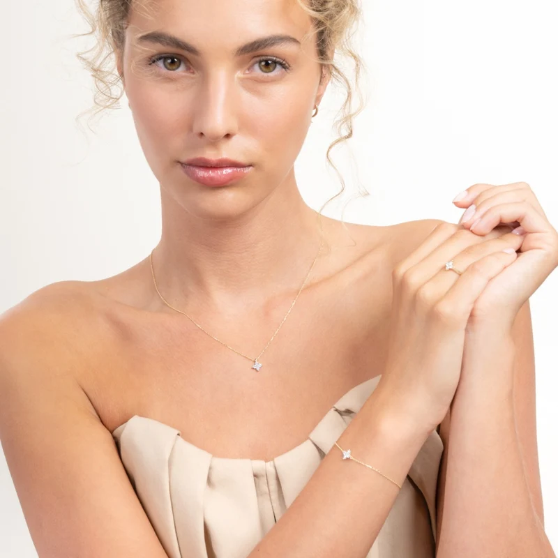 Isabel Bernard Le Marais Audrey 14 Karaat Gouden Ketting IB340171