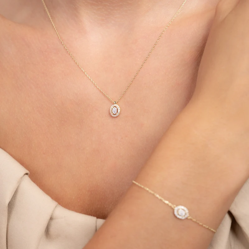 Isabel Bernard Le Marais Anne 14 Karaat Gouden Ketting IB340175