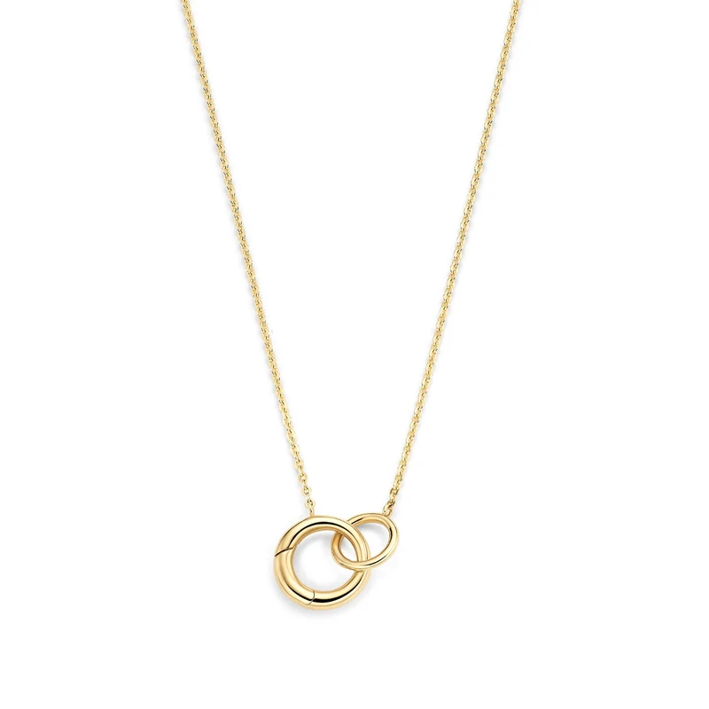 Isabel Bernard Le Marais Enlace 14 karaat gouden ketting IB340177