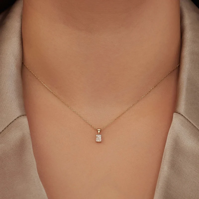 Isabel Bernard De la Paix Maxime 14 Karaat Gouden Collier | Diamant 0.11 ct | IBD350017