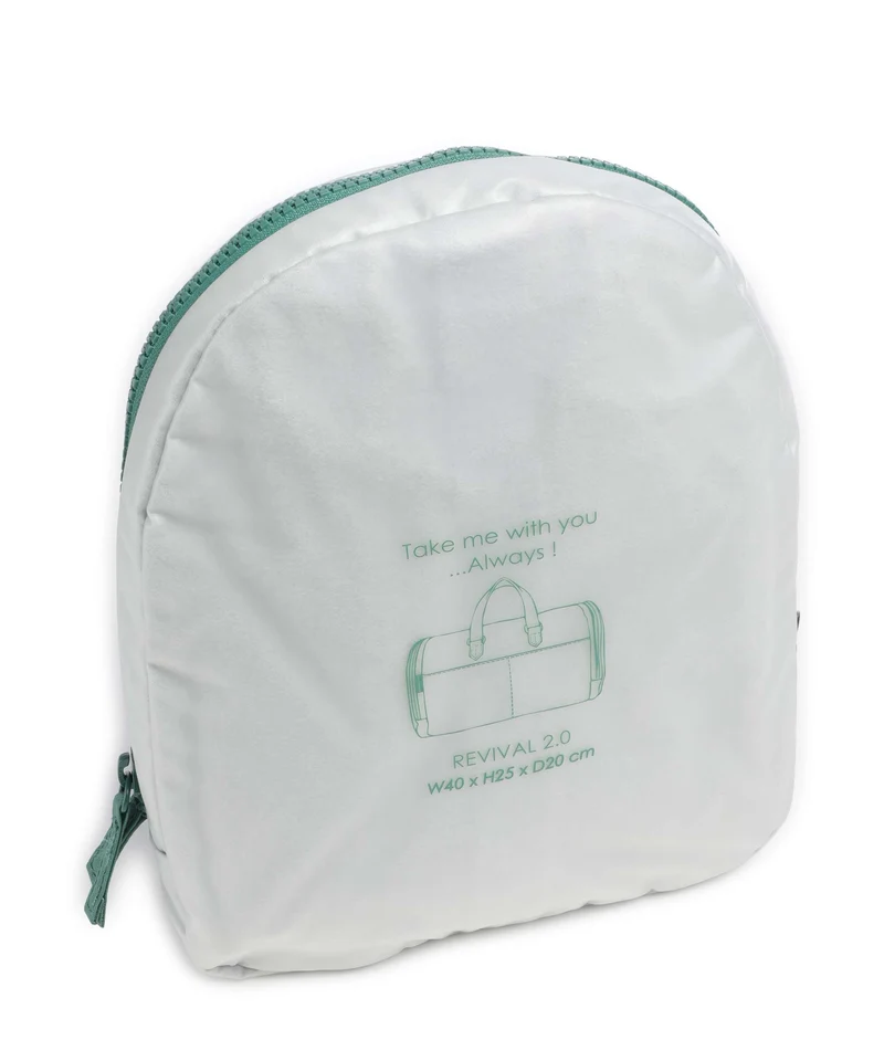 Mandarina Duck Revival 2.0 Bolsa de fin de semana foliage green