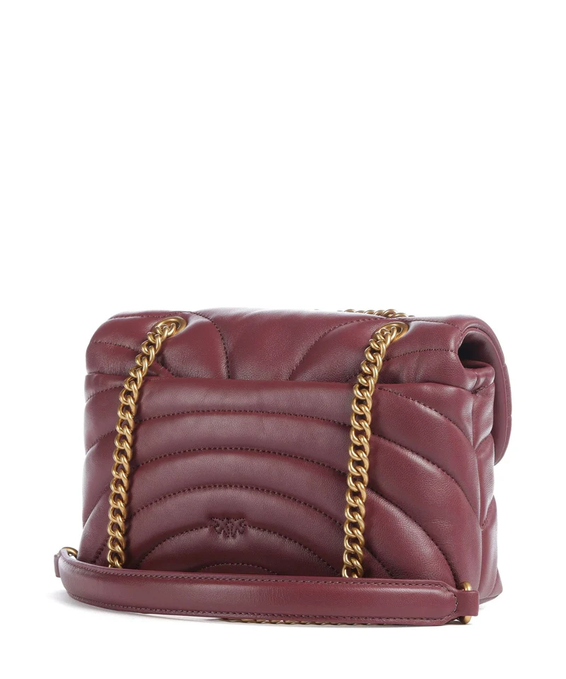 Pinko Love Puff Mini Bolso de hombro ribes intenso/antique gold
