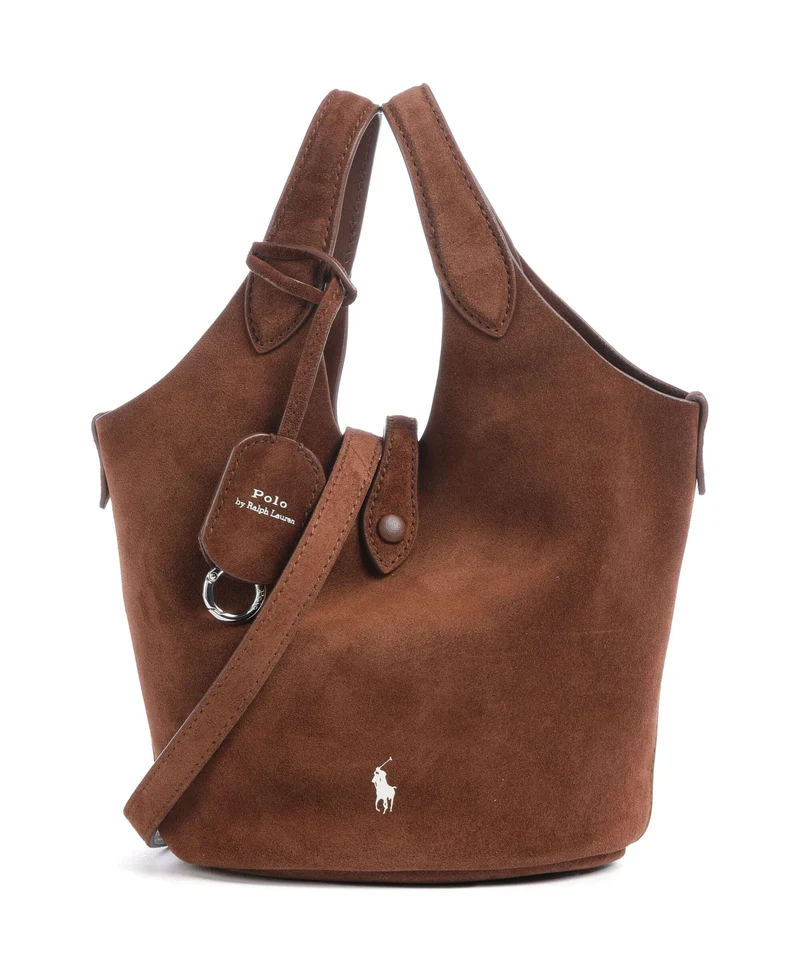 Polo Ralph Lauren Play Small Bolso de mano cafe