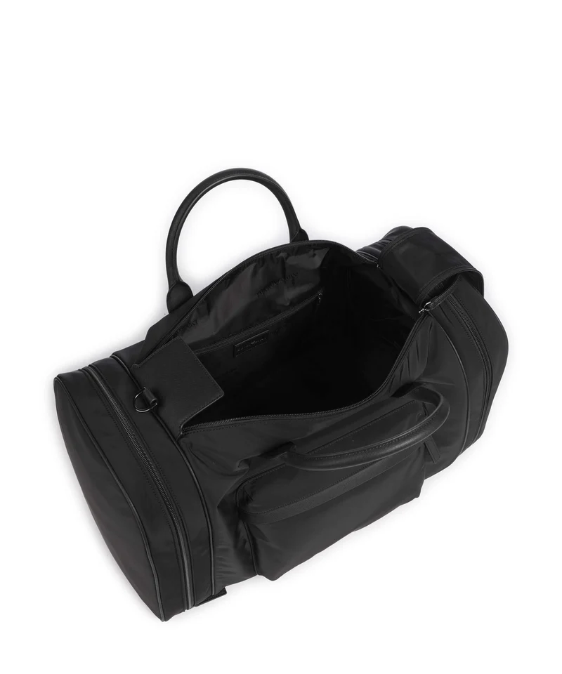 Emporio Armani Nylon Recycled 0 Bolsa de fin de semana black beauty