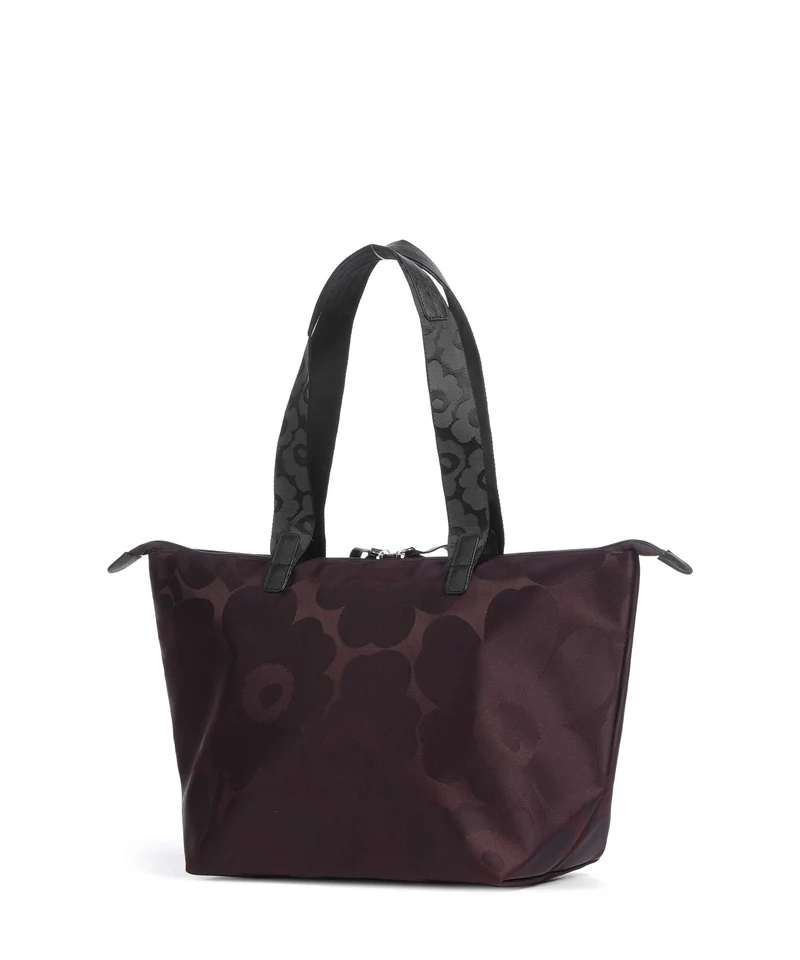Marimekko Wear All Day M Unikko Bolsa shopping wine red/dark wine