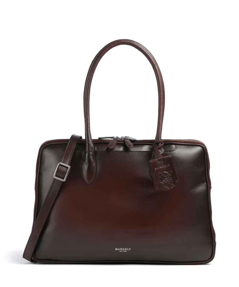 Burkely Ledger Bolsa shopping burgundy