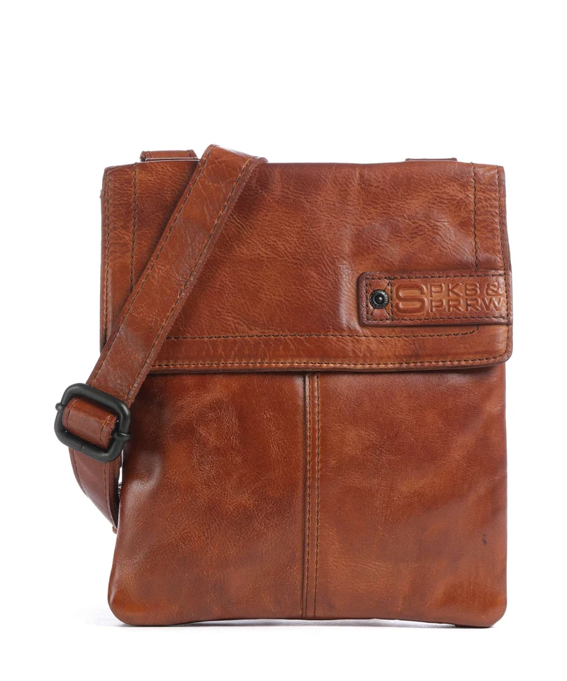 Spikes & Sparrow Apache Jake Bandolera brandy