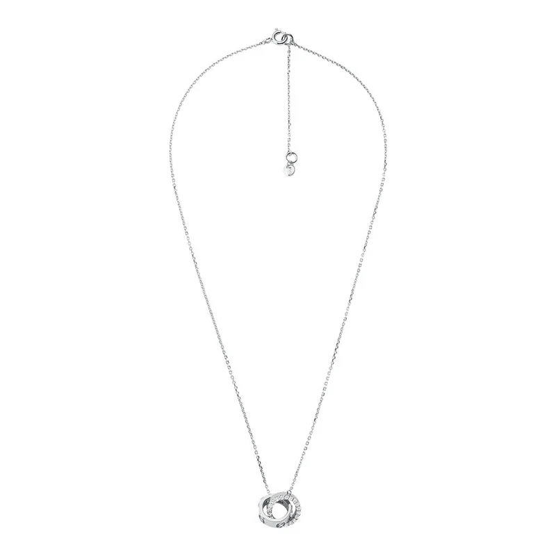 Michael Kors Premium 925 Sterling Silver Necklace MKC1554AN040 (Length: 40.60 - 45.70 cm)
