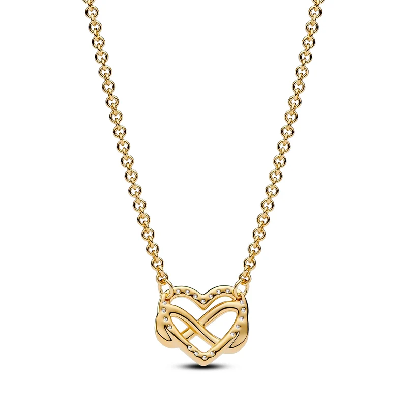 Pandora Moments Metalen Ketting Met Gouden Plating 362666C01-50