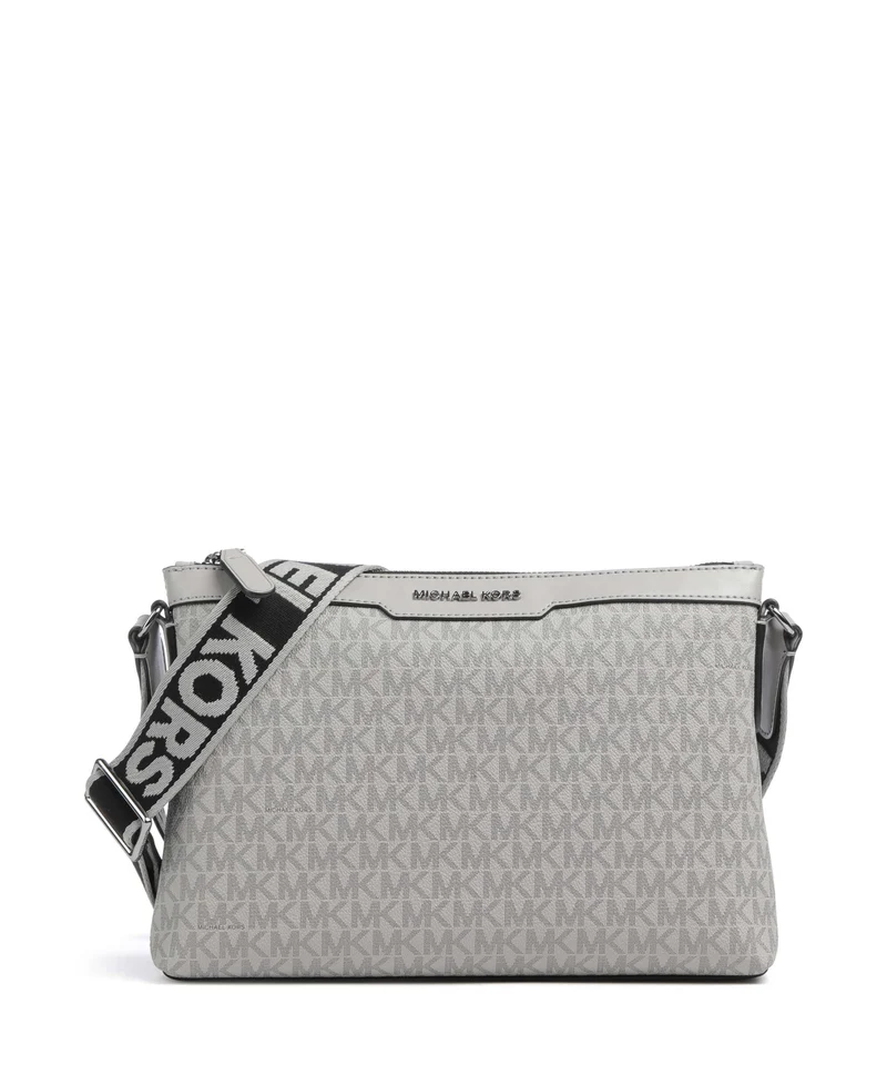 Michael Kors Hudson Bandolera nickel