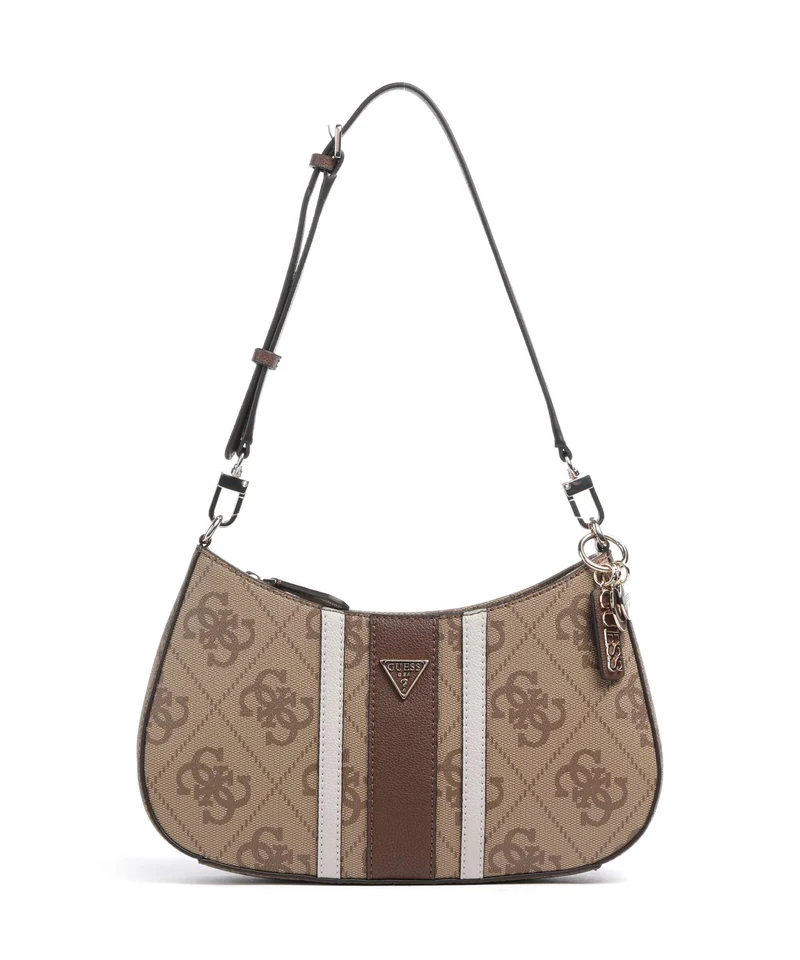 Guess Noelle II Bolso de hombro latte logo/brown