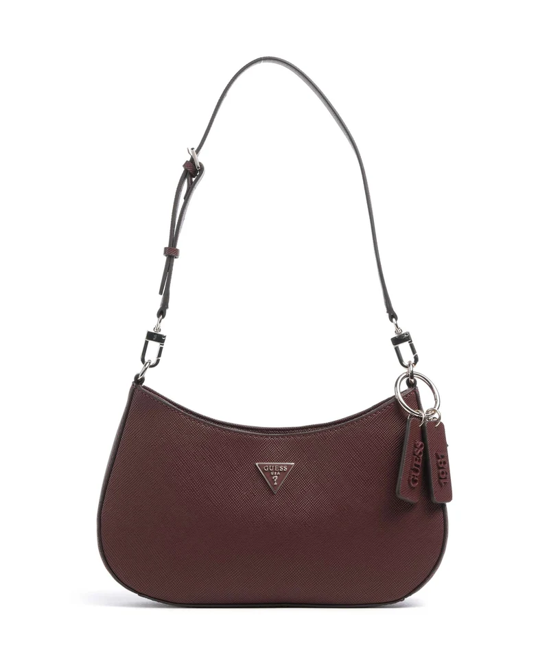 Guess Noelle II Bolso de hombro burgundy