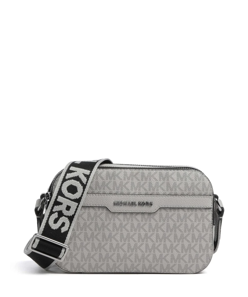 Michael Kors Hudson Bandolera nickel