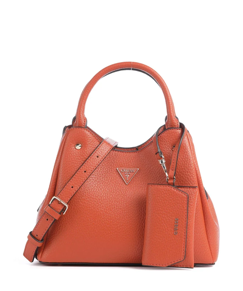 Guess Lorella Girlfriend Small Bolso de mano ginger