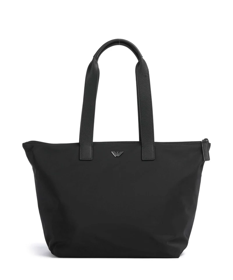 Emporio Armani Nylon Recycled Bolsa shopping black beauty