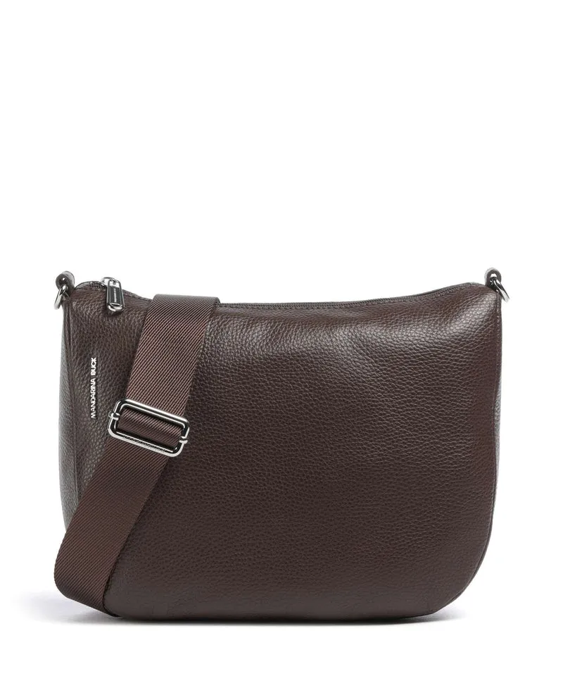 Mandarina Duck Mellow Leather Bandolera espresso