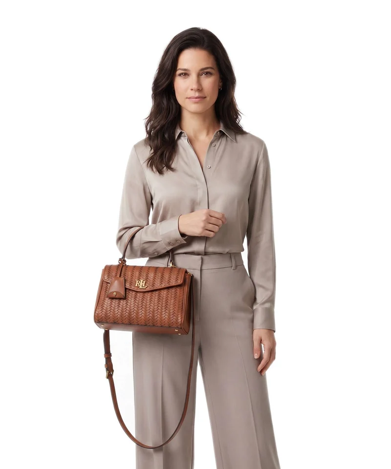 Lauren Ralph Lauren Farrah Small Bolso de mano lauren tan