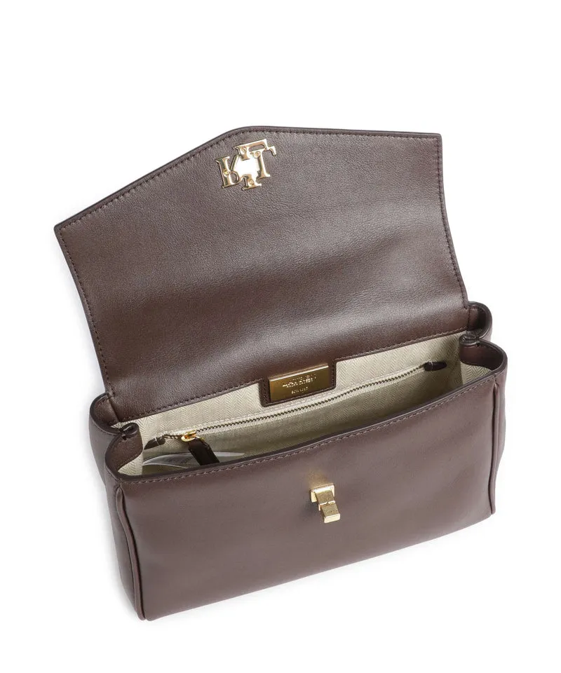 Lauren Ralph Lauren Farrah Small Bolso de mano chestnut brown