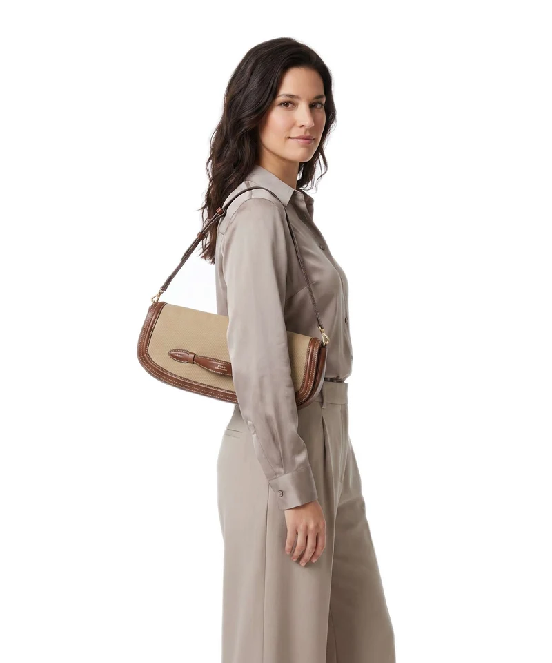 Polo Ralph Lauren Bellport Long Medium Bolso de fiesta biscotti/ciouo
